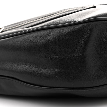 Versace Calfskin Medium Repeat Zip Hobo Black 9 of 12