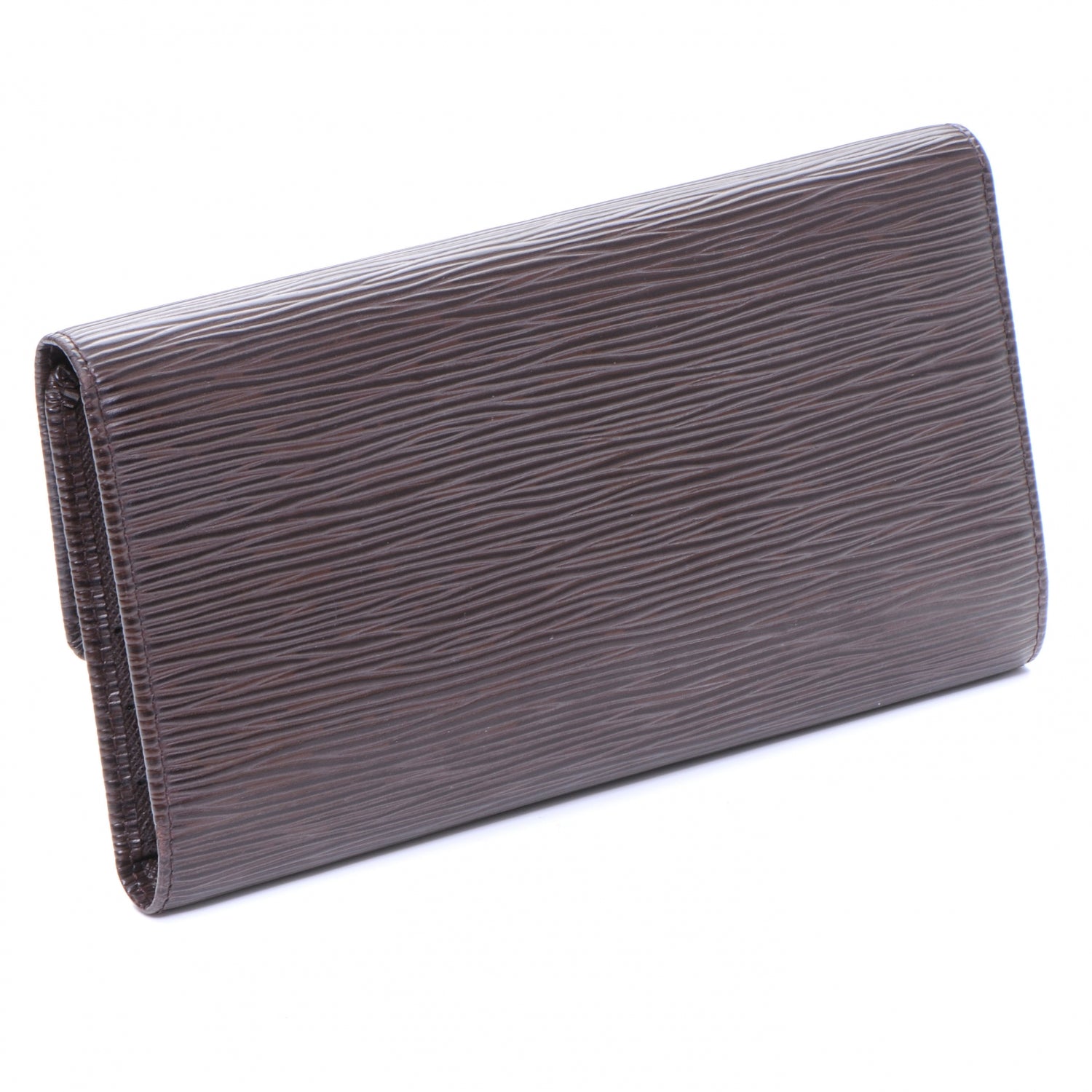 Louis Vuitton Epi Porte Tresor International Wallet Moka 3 of 8