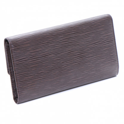 Louis Vuitton Epi Porte Tresor International Wallet Moka 3 of 8