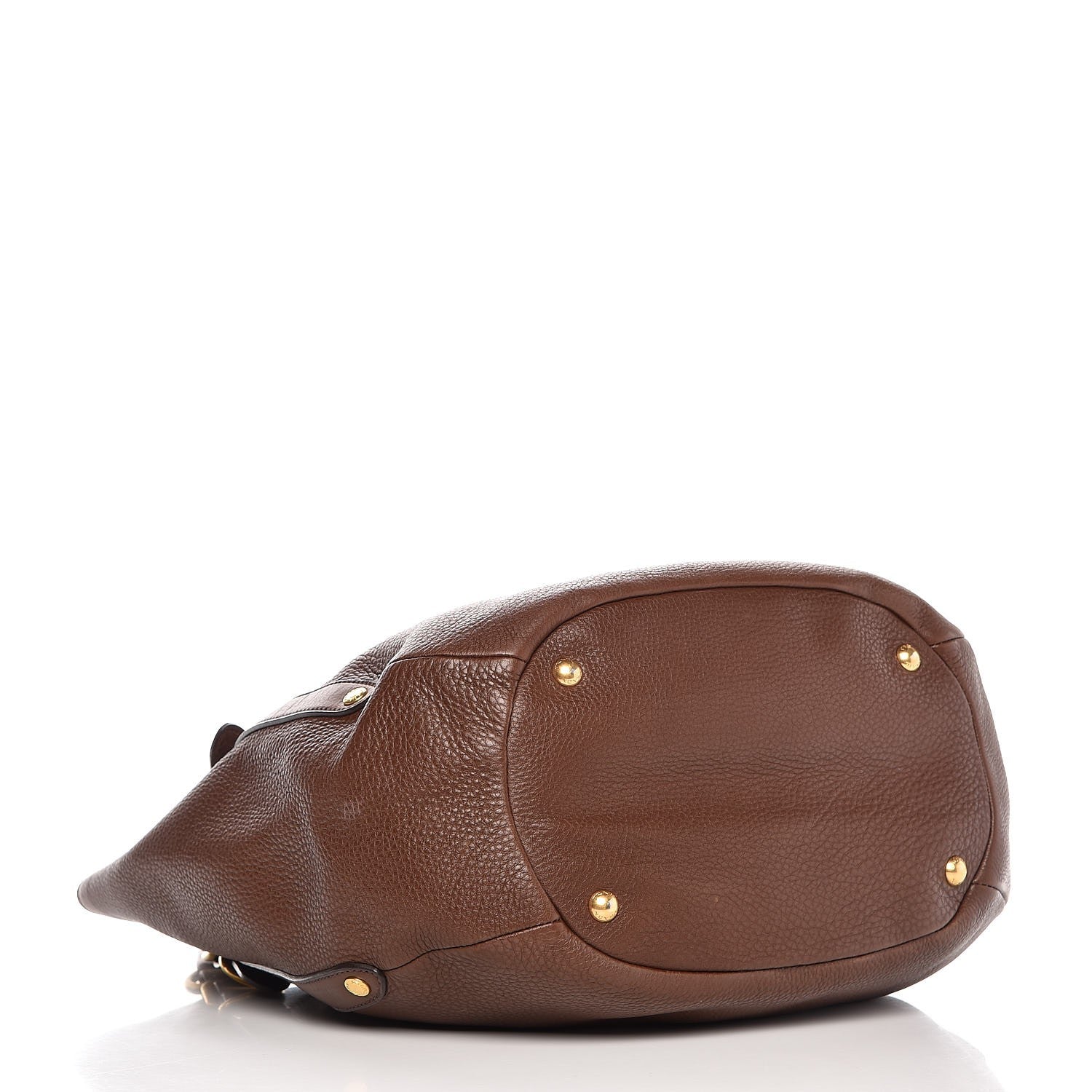 Prada Vitello Daino Tote Palissandro 4 of 9