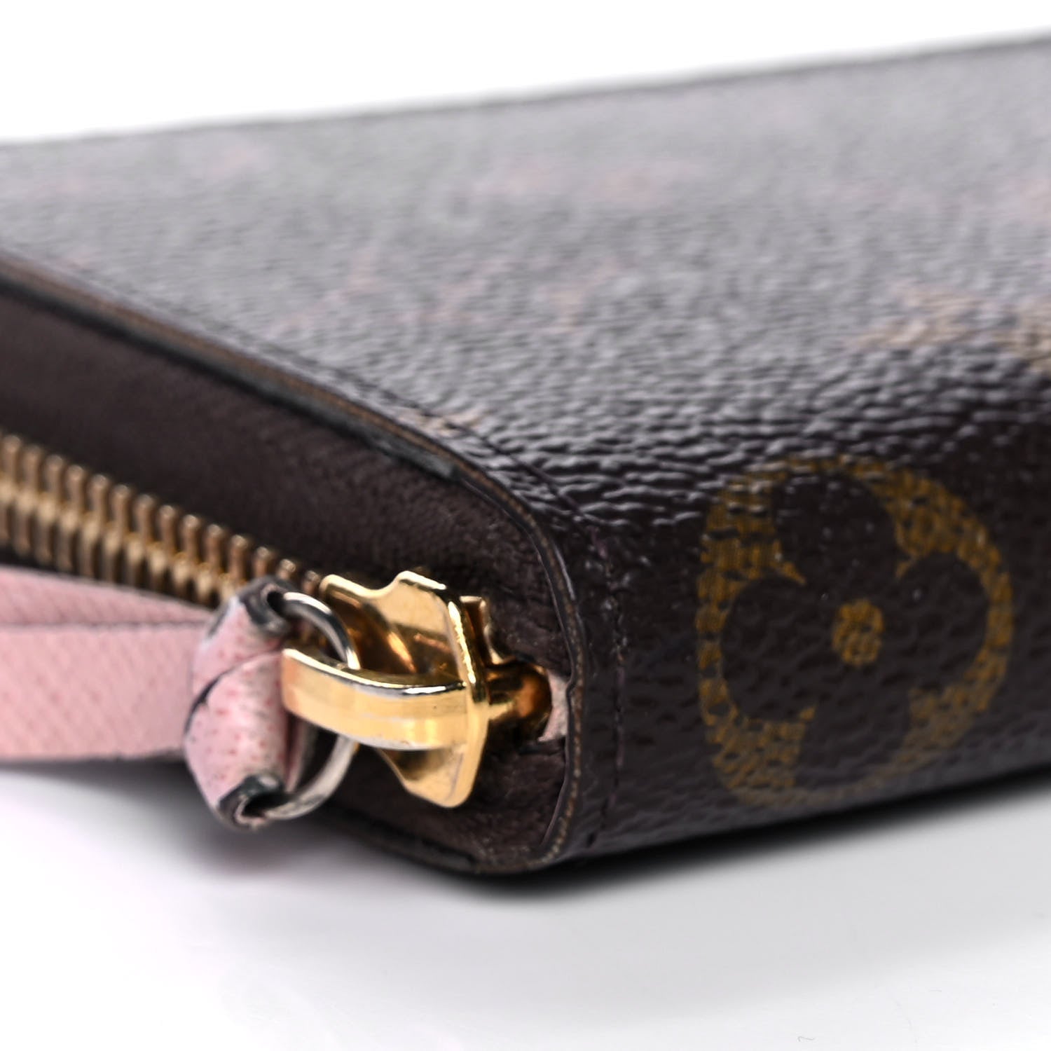 Louis Vuitton Monogram Clemence Wallet Rose Ballerine 8 of 15