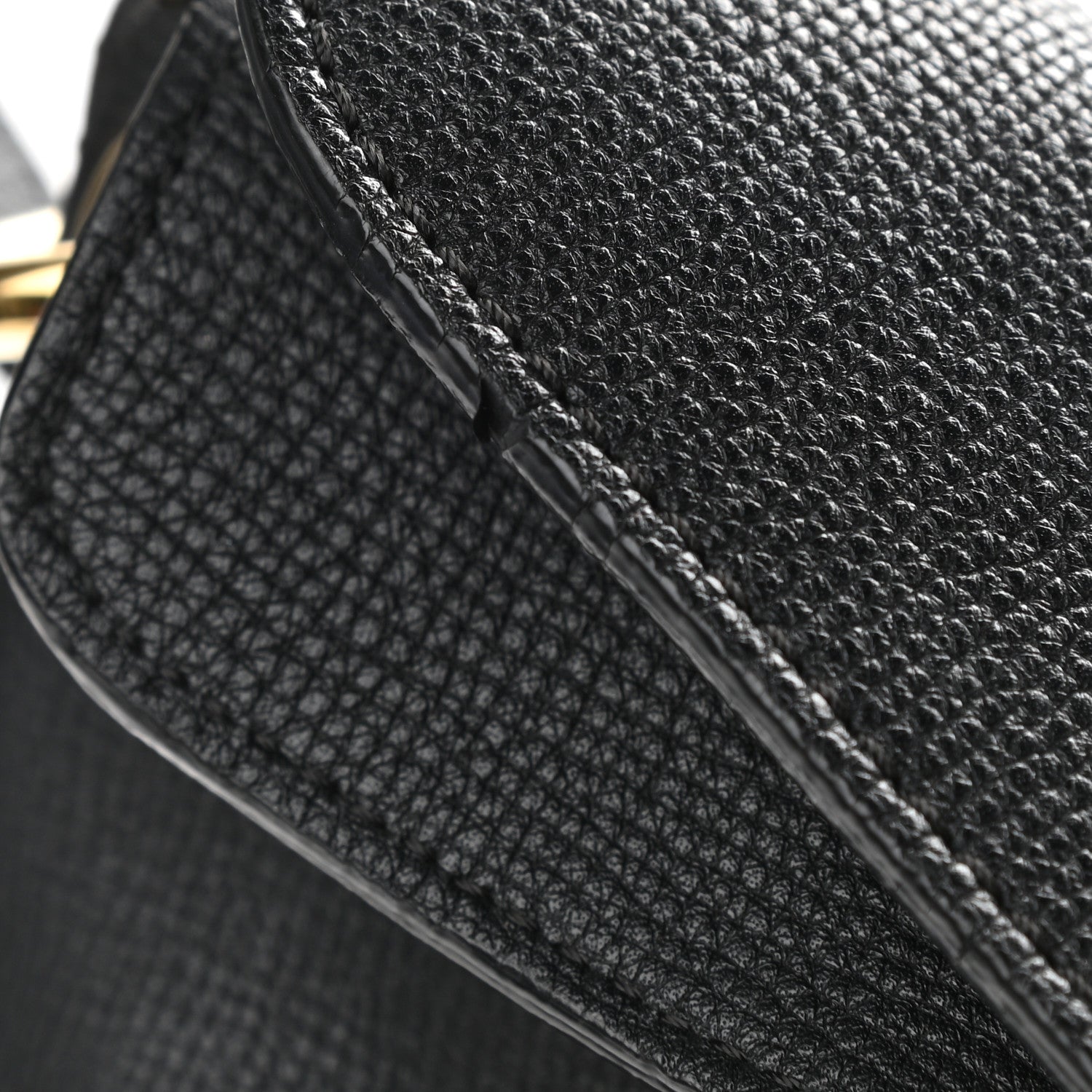 Burberry Derby Calfskin House Check Cornwall Hobo Black 10 of 10