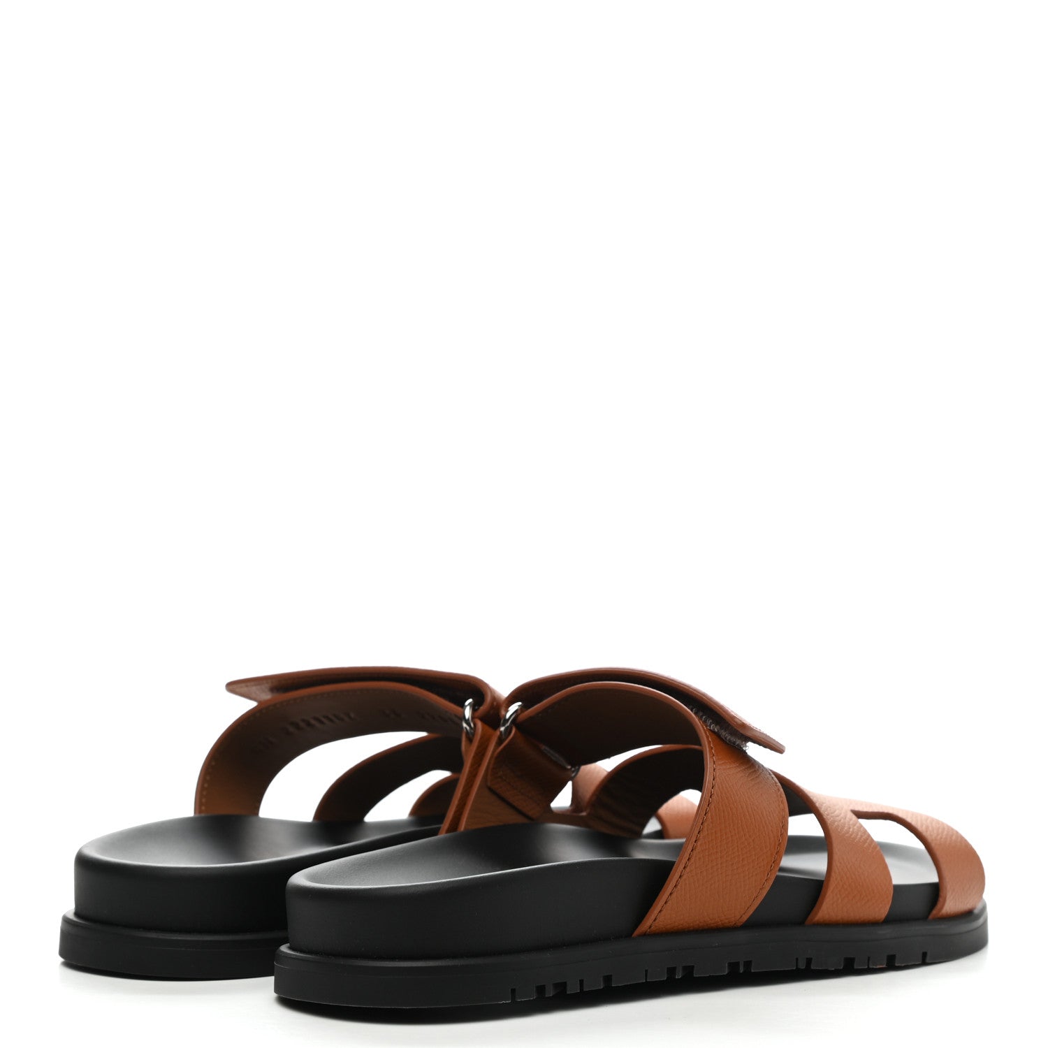 Hermes Epsom Womens Chypre Sandals 36 Natural 4 of 10