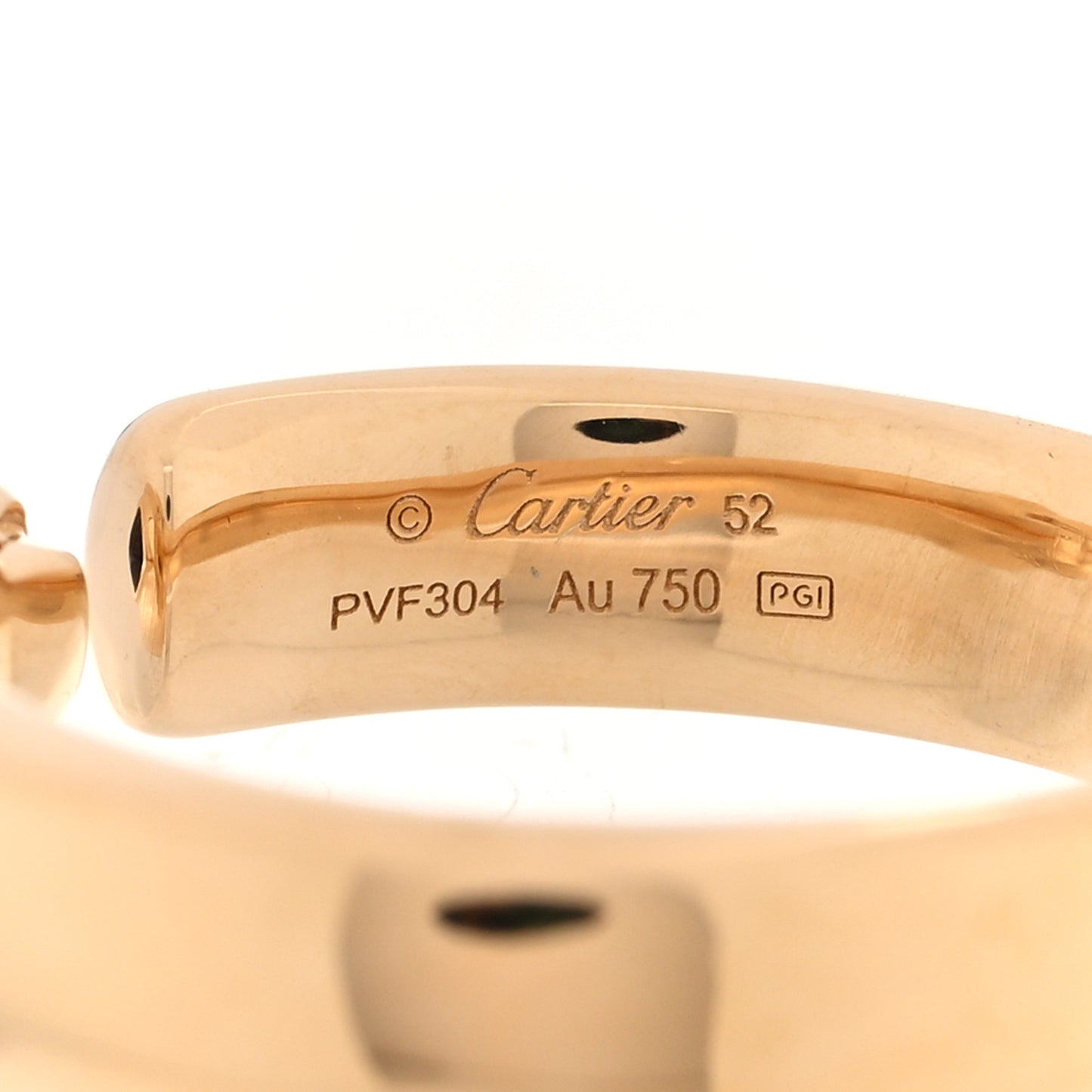 18K Yellow Gold Tsavorite Onyx Panthère De Cartier Ring 52 6