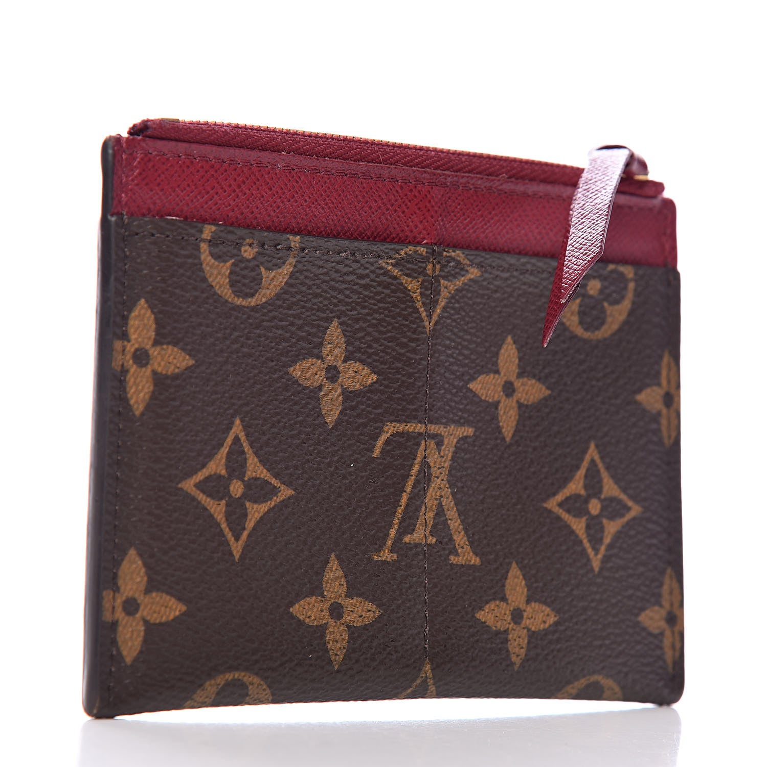 Louis Vuitton Monogram Zipped Card Holder Fuchsia 3 of 8