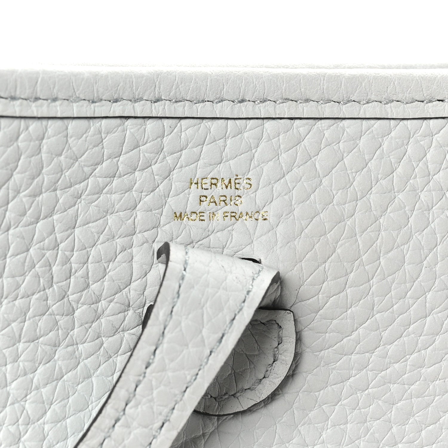 Hermes Taurillon Clemence Amazone Evelyne TPM Gris Perle Etain 7 of 11