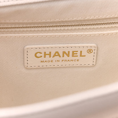 Chanel Caviar Quilted Medium Business Affinity Flap White 7 of 13