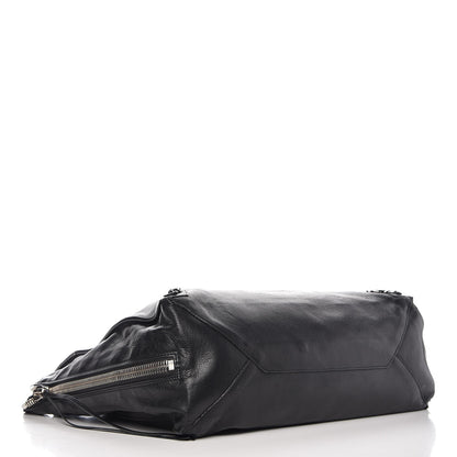 Balenciaga Supple Calfskin Papier A4 Zip Around Tote Black 4 of 12