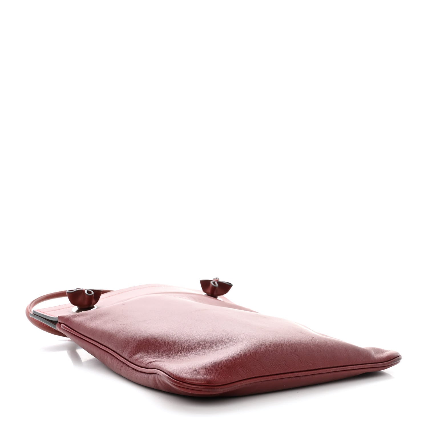 Hermes Milo Lambskin Swift Mini Aline Rouge H 4 of 12