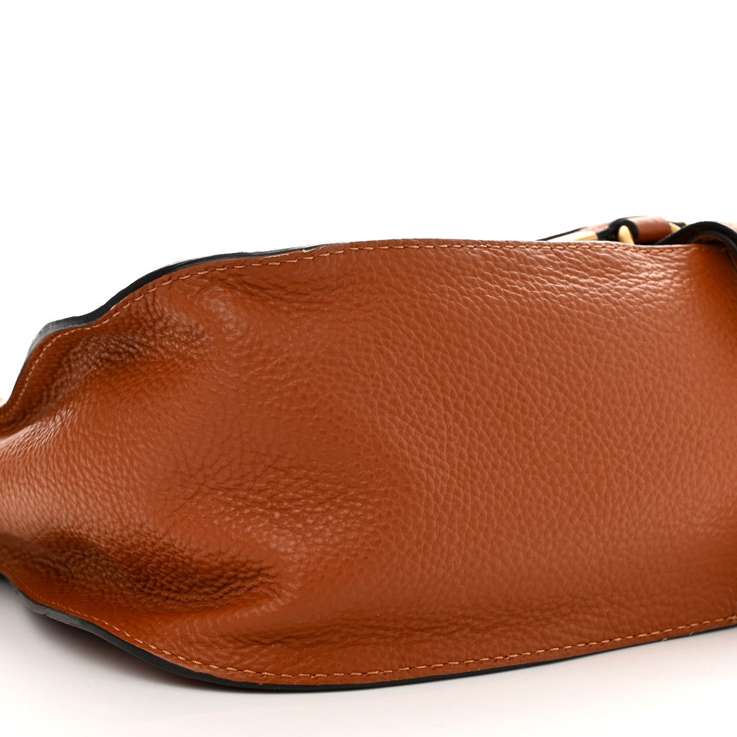 Calfskin Medium Marcie Satchel Tan