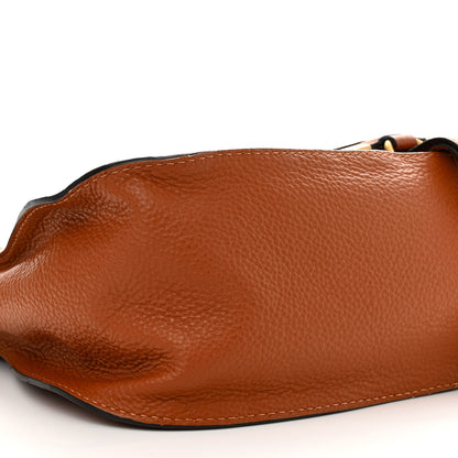 Chloe Calfskin Medium Marcie Satchel Tan 9 of 10