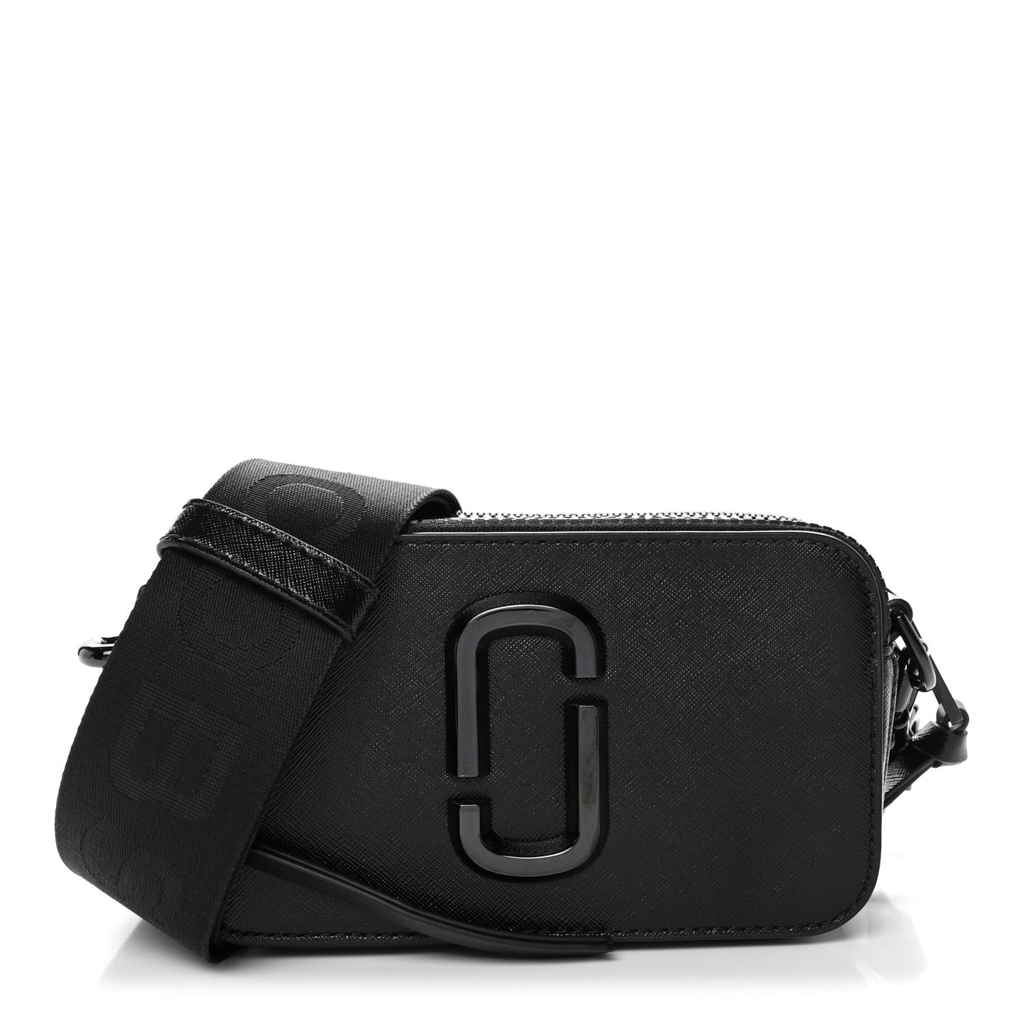 Saffiano Snapshot Camera Bag Black