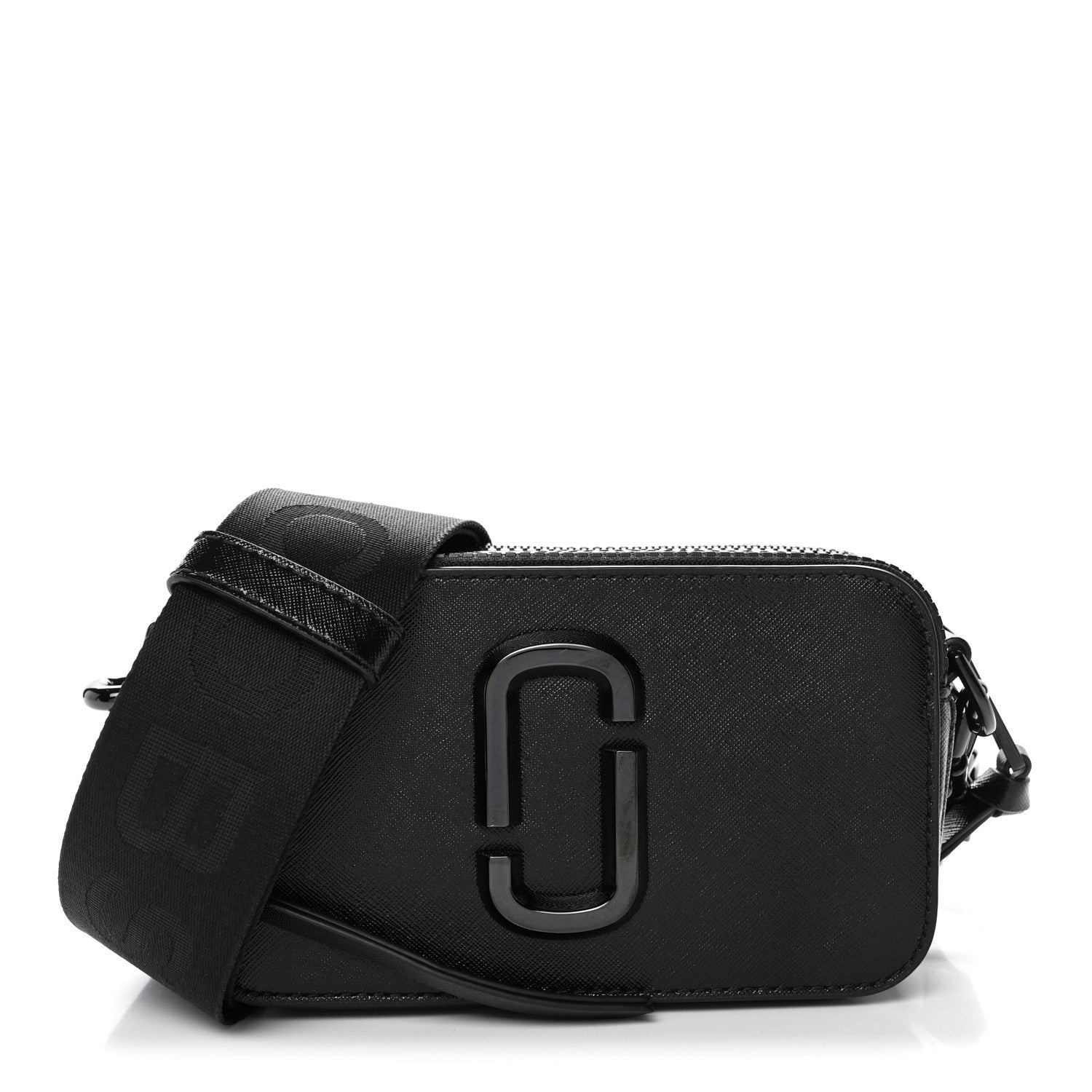 Marc Jacobs Saffiano Snapshot Camera Bag Black 1 of 10