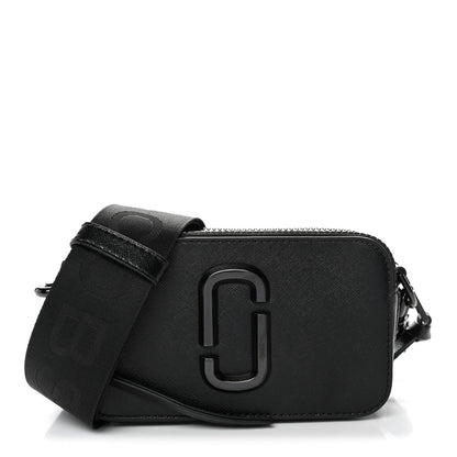 Marc Jacobs Saffiano Snapshot Camera Bag Black 1 of 10