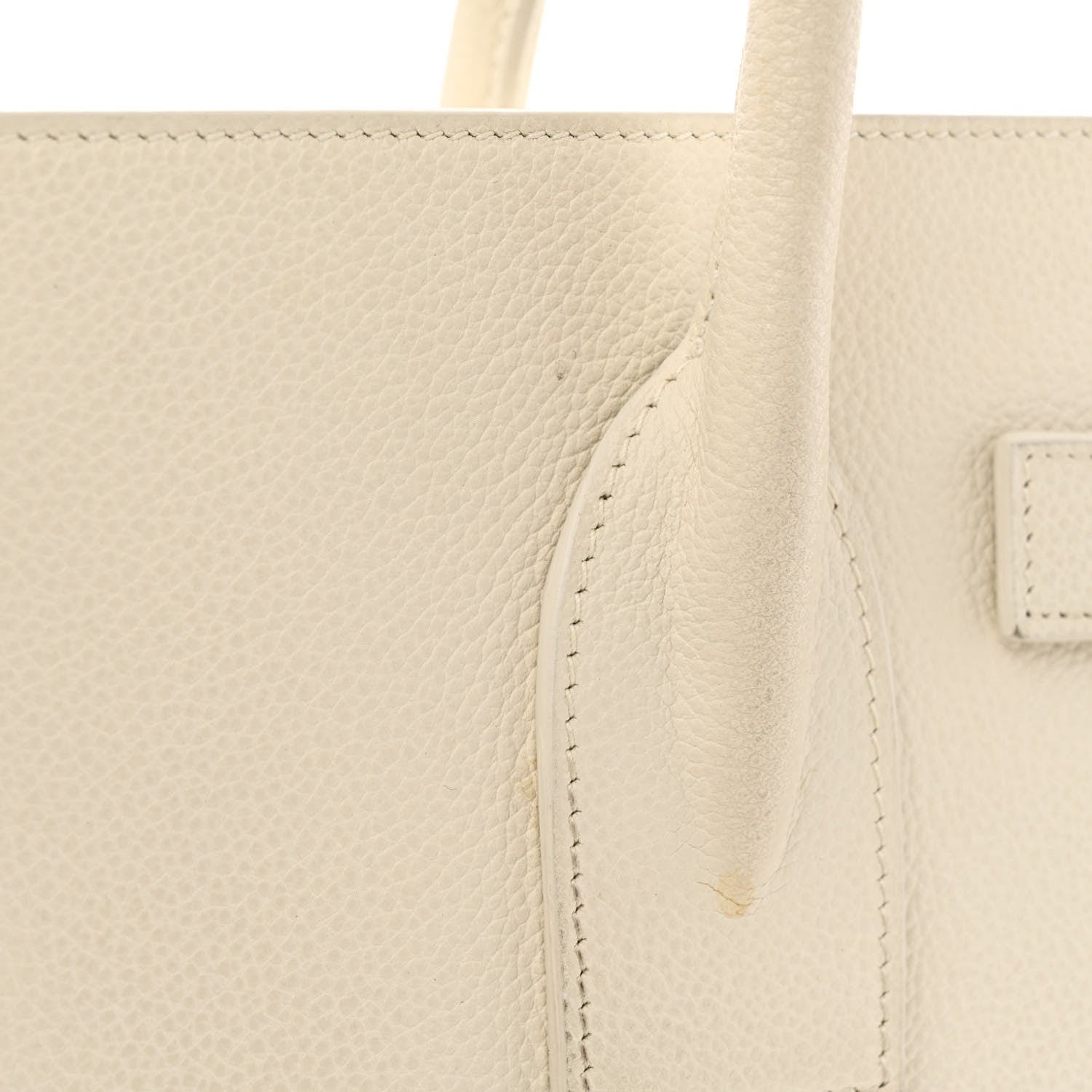 Saint Laurent Grain De Poudre Small Sac De Jour Crema Soft 13 of 16
