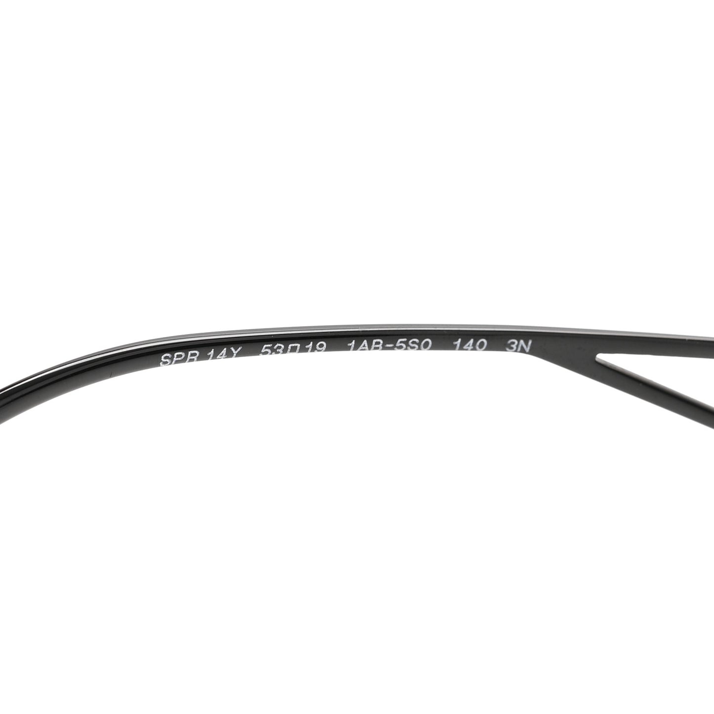 Acetate Sunglasses SPR 14Y Black Slate Gray