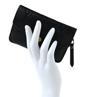 Louis Vuitton Empreinte Key Pouch Black 2 of 6