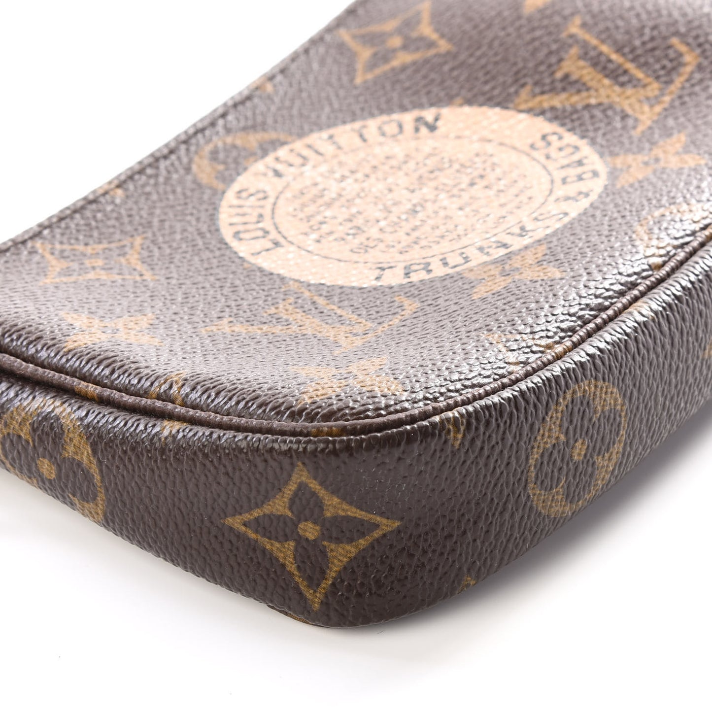 Monogram Complice Trunks and Bags Mini Pochette Accessories Beige