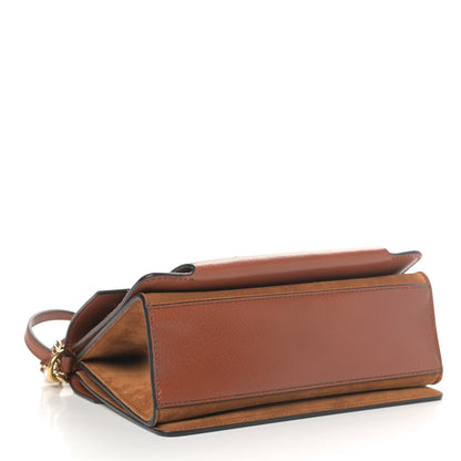 Givenchy Goatskin Small GV3 Shoulder Bag Chestnut 3 of 4