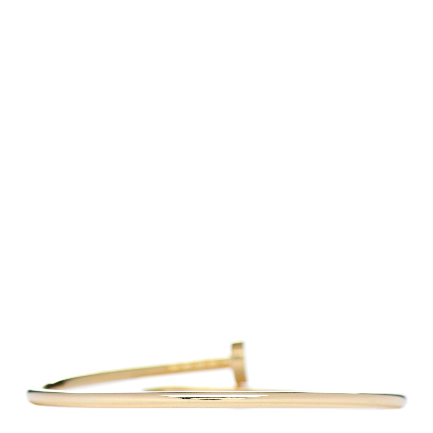 Cartier 18K Yellow Gold Small Juste Un Clou Bracelet 15 3 of 4