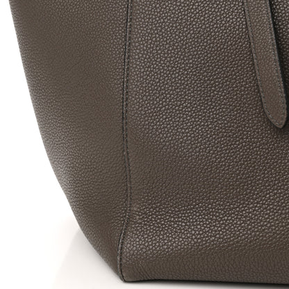 Celine Soft Grained Calfskin Small Belt Cabas Phantom Taupe 11 of 13