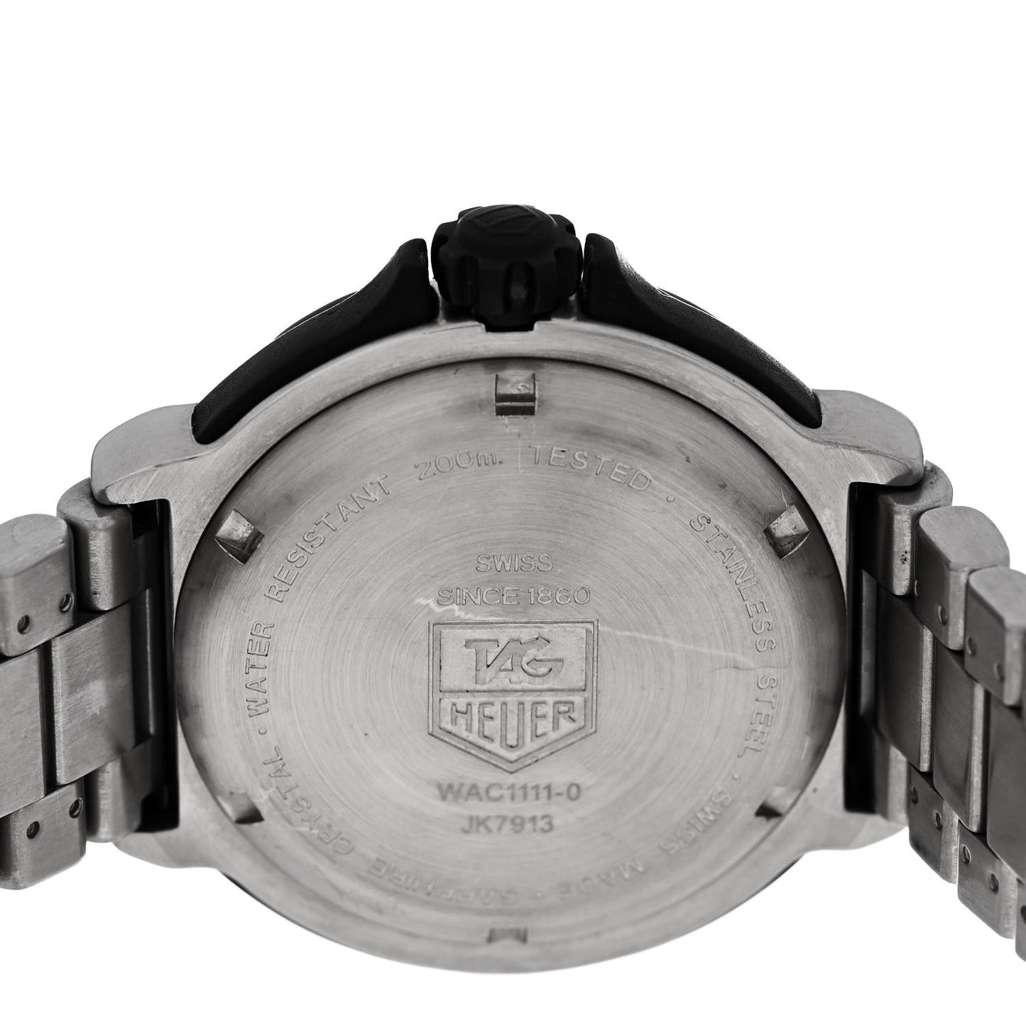 Stainless Steel 41mm Formula 1 Quartz Watch White WAC1111-0