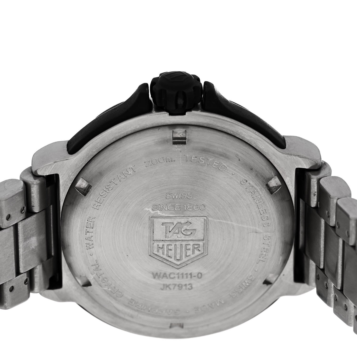 Tag Heuer Stainless Steel 41mm Formula 1 Quartz Watch White WAC1111-0 4 of 4