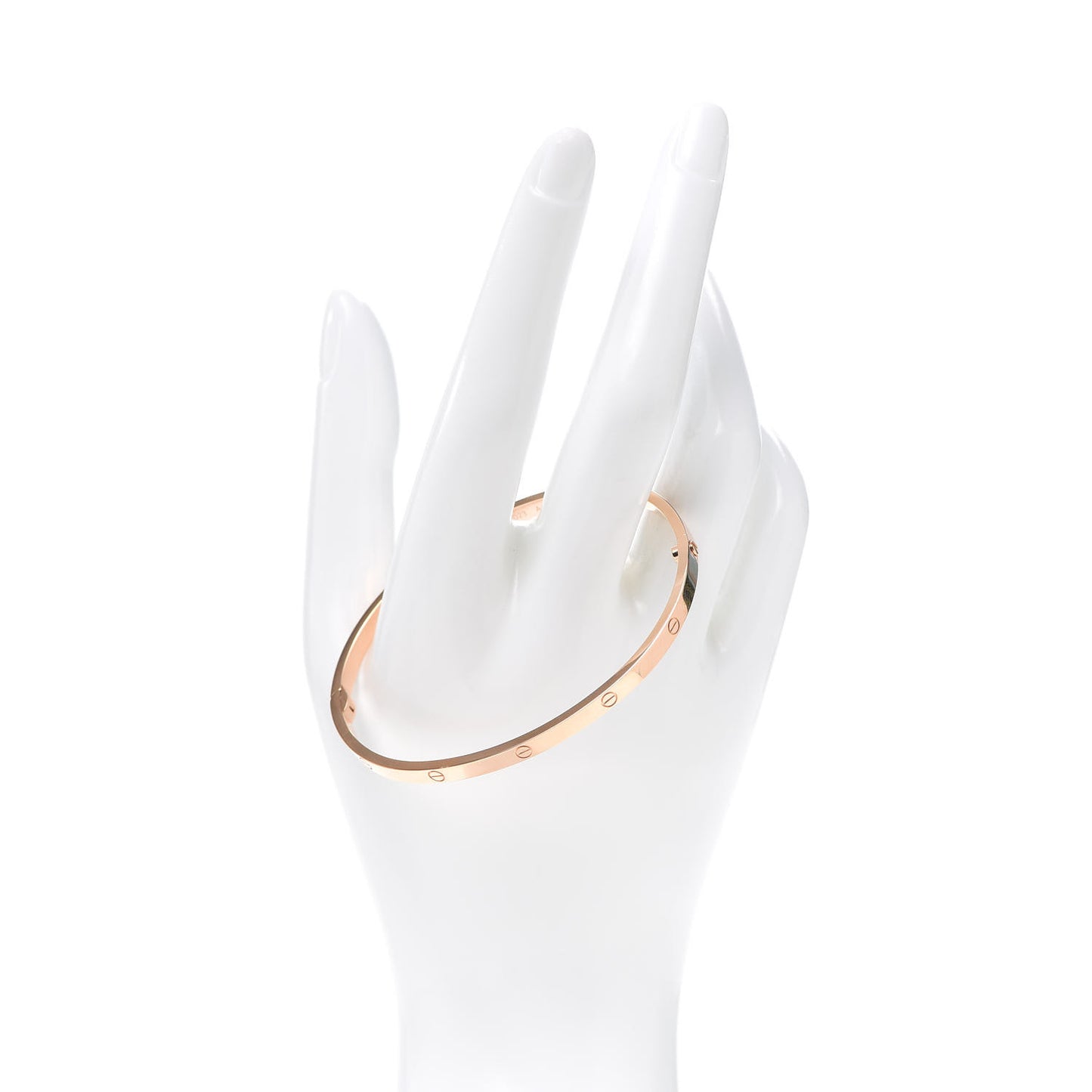 18K Pink Gold Small LOVE Bracelet 19