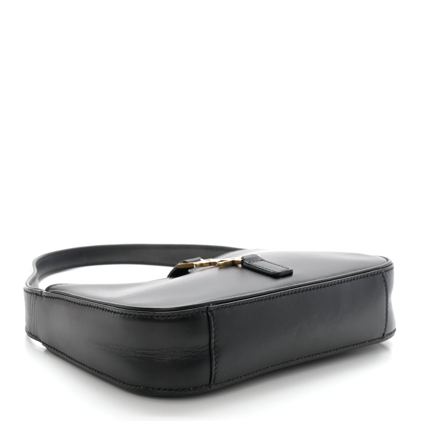 Smooth Calfskin Le 5 A 7 Mini Hobo Black