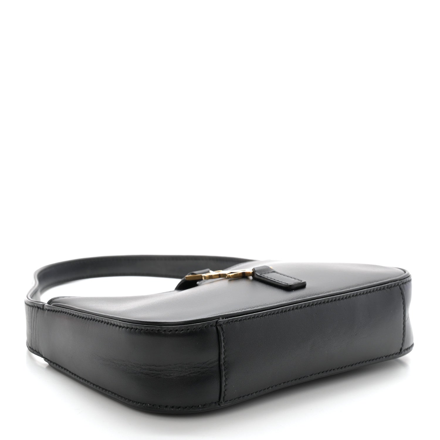 Saint Laurent Smooth Calfskin Le 5 A 7 Mini Hobo Black 4 of 12