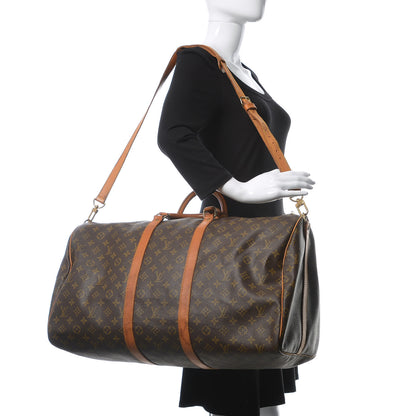 Louis Vuitton Monogram Keepall Bandouliere 55 2 of 24
