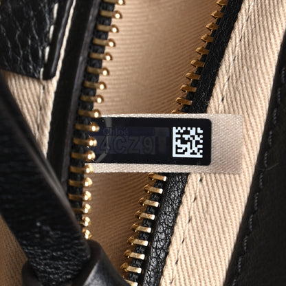 Chloe Suede Calfskin Small Faye Backpack Black 7 of 9