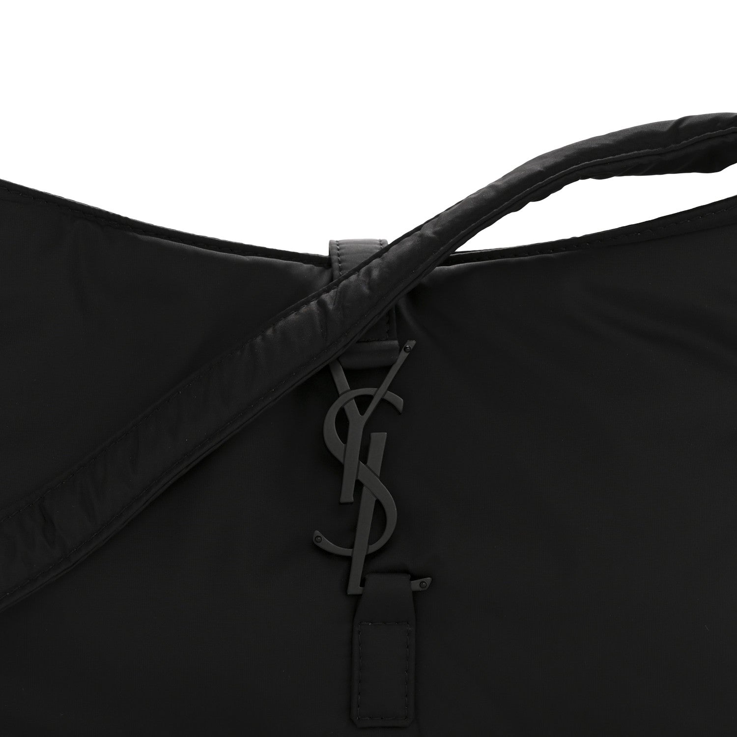 Saint Laurent Econyl Nylon Le 5 A 7 Hobo Black 8 of 10