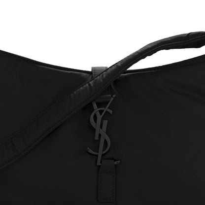 Saint Laurent Econyl Nylon Le 5 A 7 Hobo Black 8 of 10