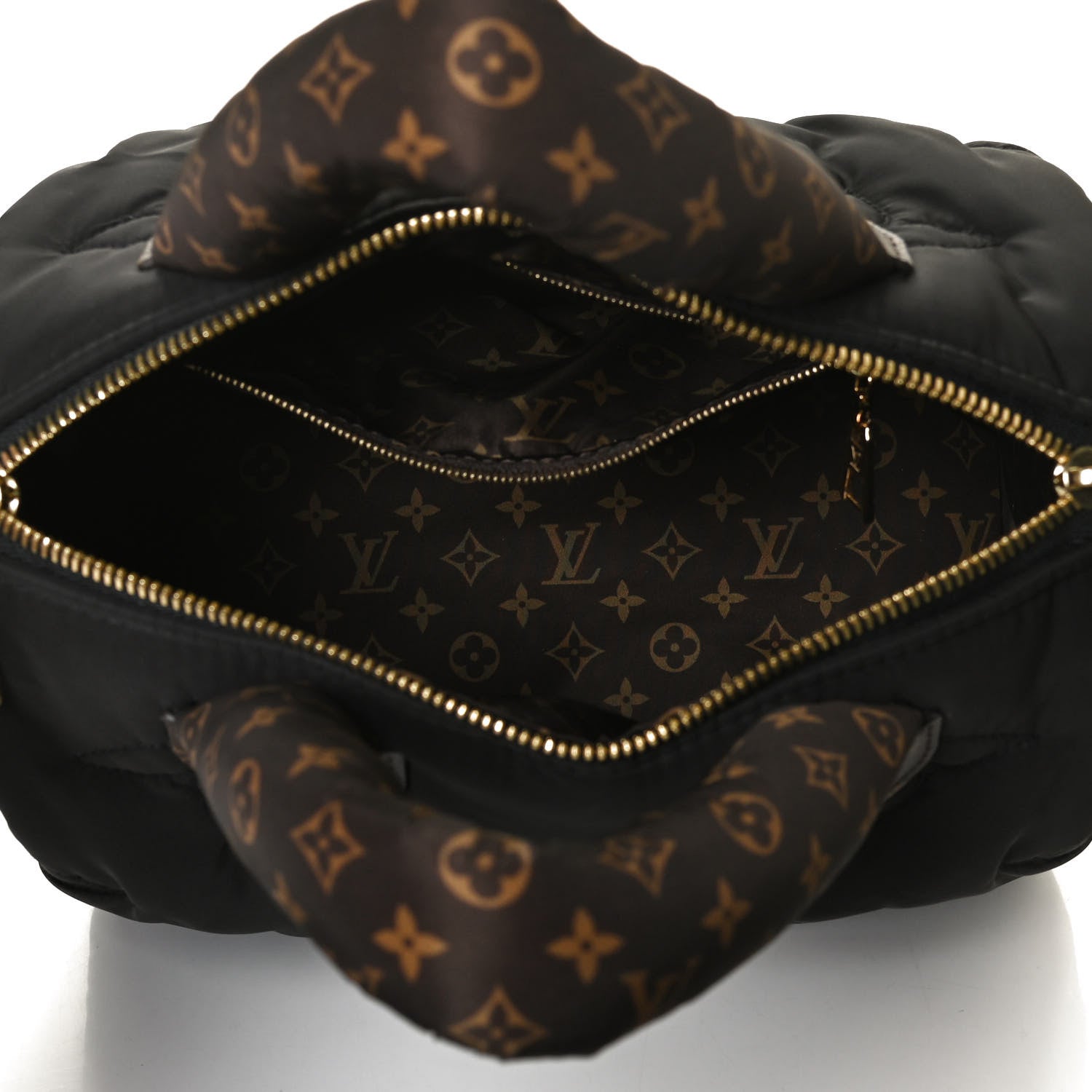 Louis Vuitton Econyl Mini Monogram Pillow Speedy Bandouliere 25 Black 4 of 10