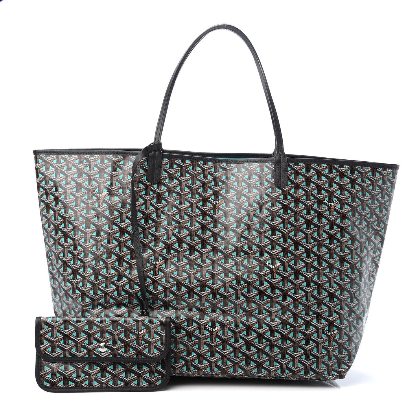 Goyardine Saint Louis Claire Voie GM Black Blue