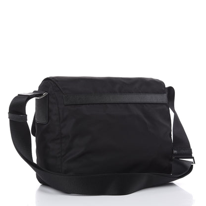 Prada Tessuto Nylon Messenger Bag Black 3 of 11