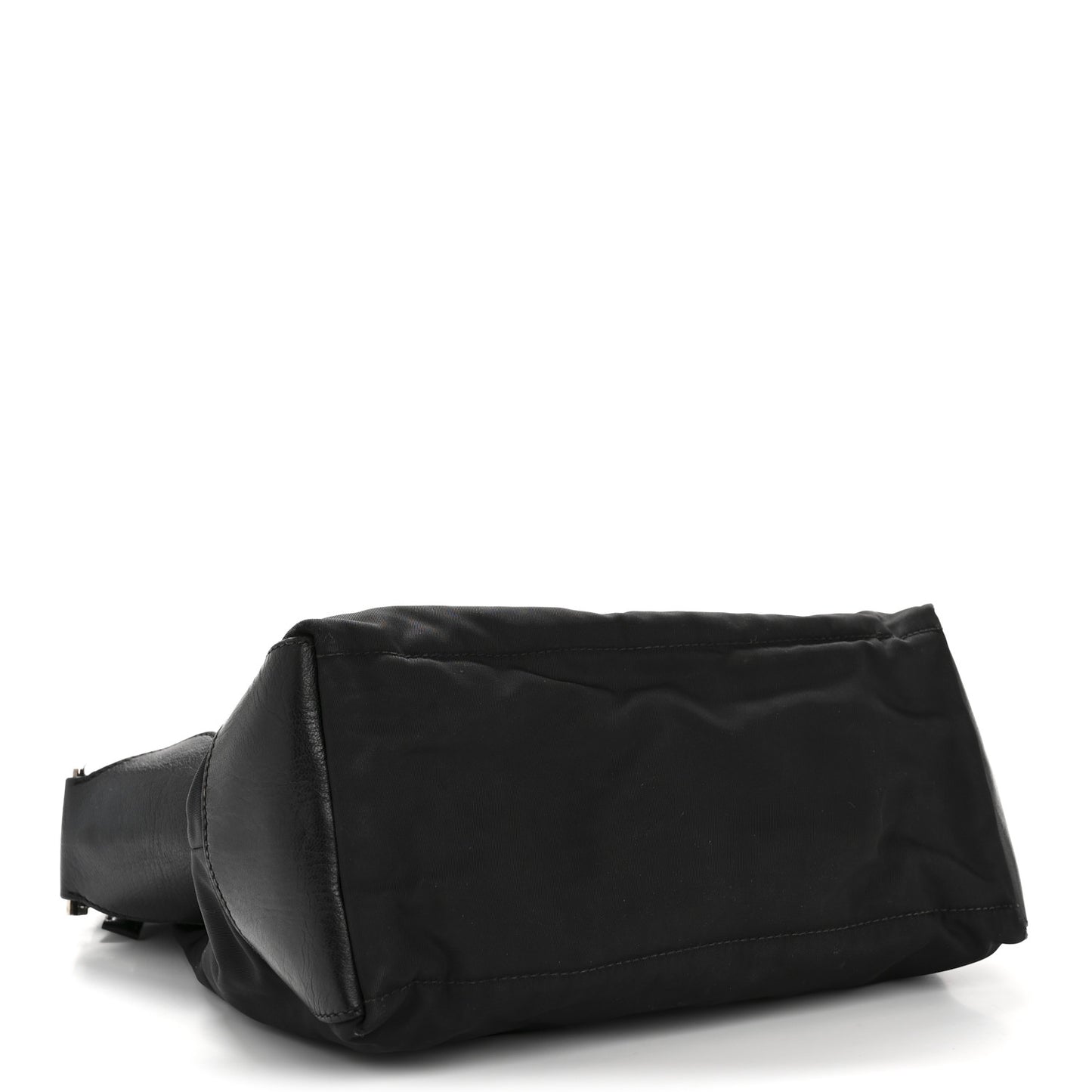 Nylon Shoulder Bag Black
