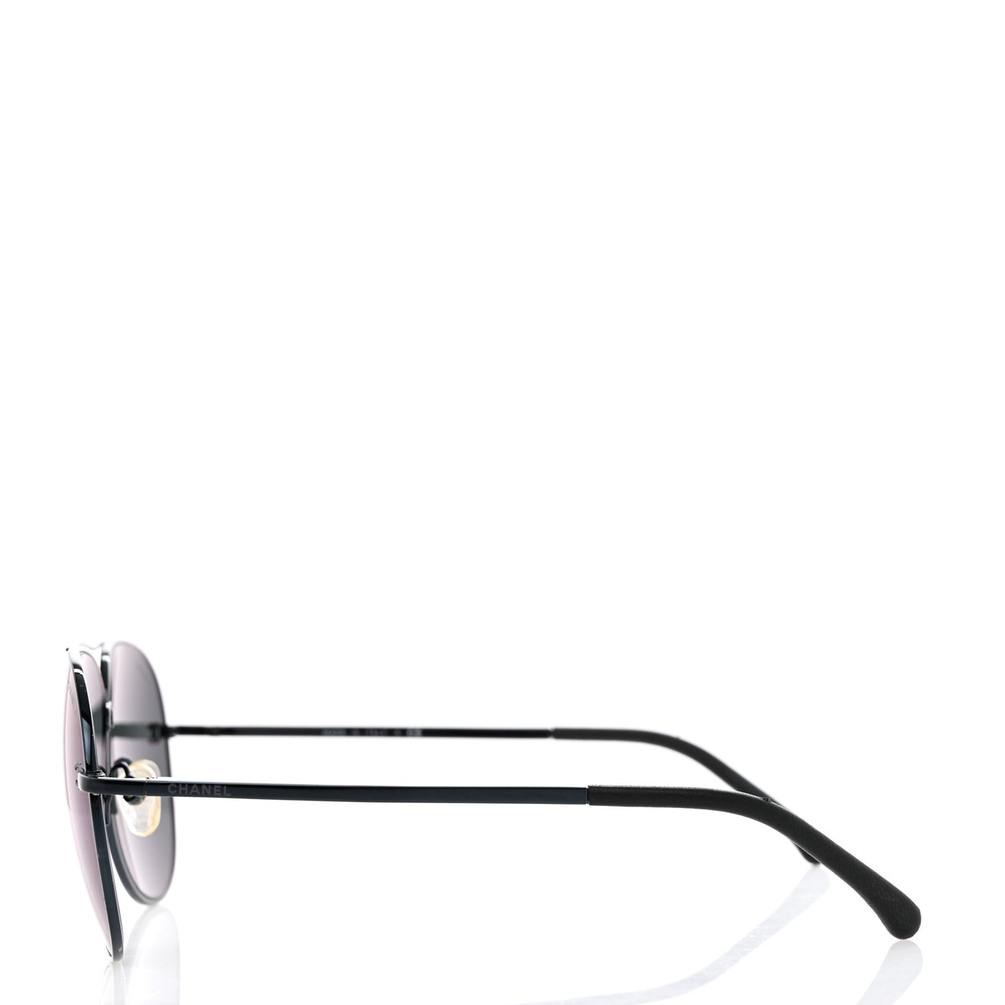Metal Aviator CC Sunglasses 4189 T-Q Black