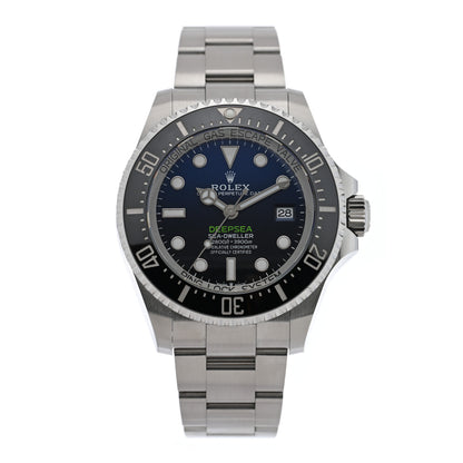Rolex Stainless Steel 44mm Oyster Perpetual Date Sea-Dweller Deepsea James Cameron Watch Blue 136660 1 of 5