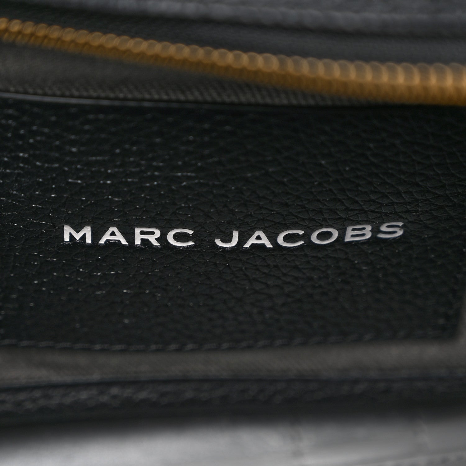 Marc Jacobs Grained Calfskin Small The Tote Bag Black 6 of 11