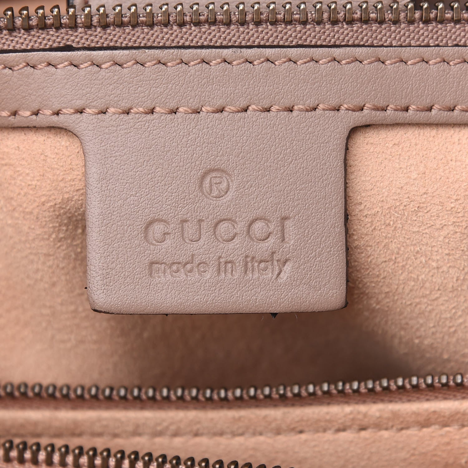 Gucci Calfskin Matelasse Medium GG Marmont Tote Porcelain Rose 6 of 9