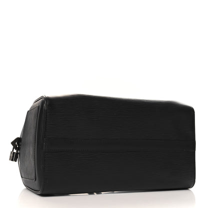 Louis Vuitton Epi Speedy 30 Black 4 of 11