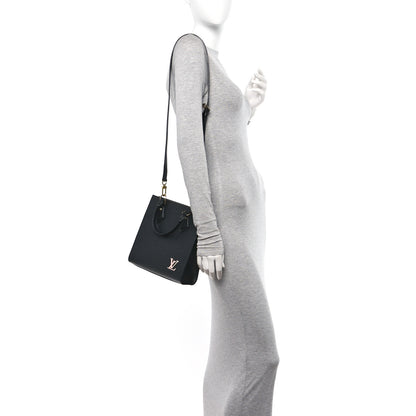 Louis Vuitton Epi Sac Plat BB Black 2 of 9