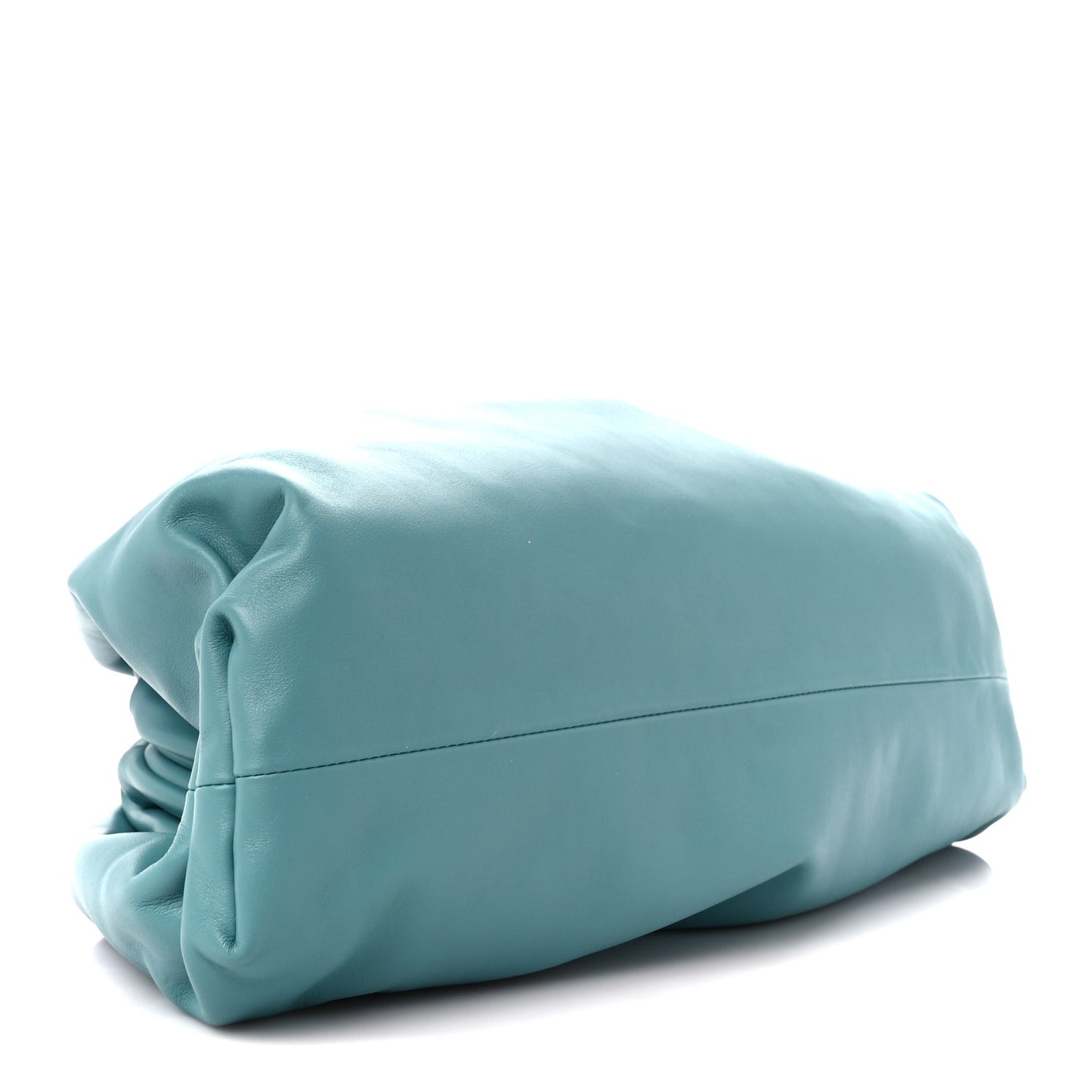 Smooth Butter Calf The Pouch Oversized Clutch Linoleum