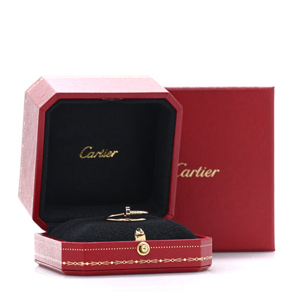 Cartier 18K Pink Gold Small Juste Un Clou Ring 54 7 5 of 5