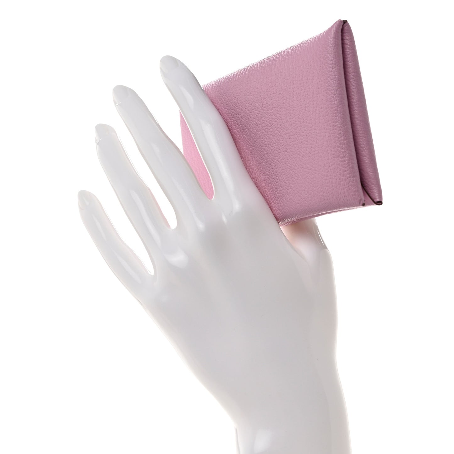 Chevre Mysore Calvi Card Case Mauve Sylvestre