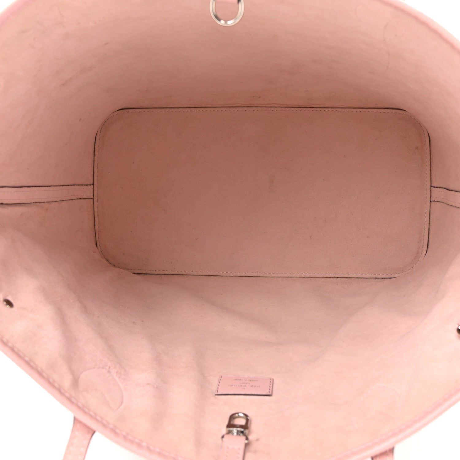 Louis Vuitton Epi Neverfull MM Rose Ballerine 6 of 17
