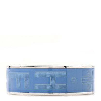 Hermes Enamel Wide Printed Sellier Bracelet 65 1 of 5