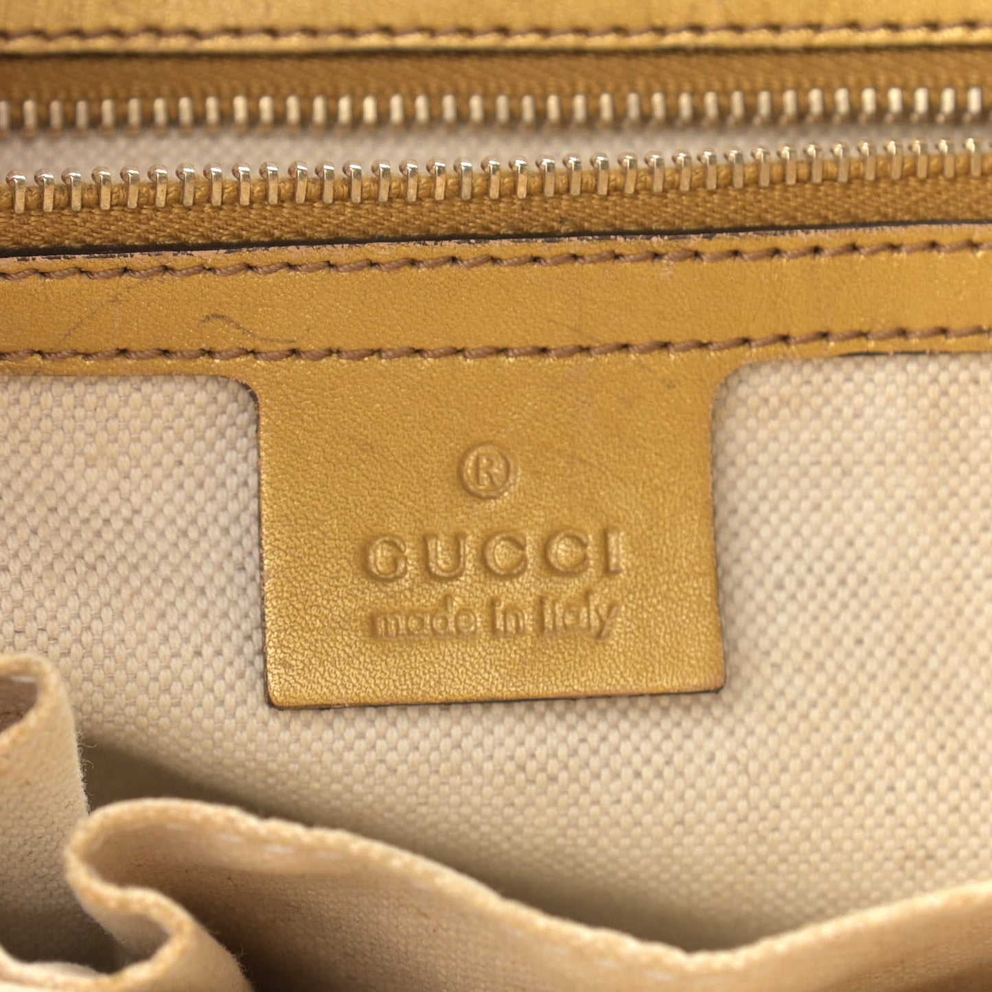 Monogram Small Lovely Heart Tote Gold